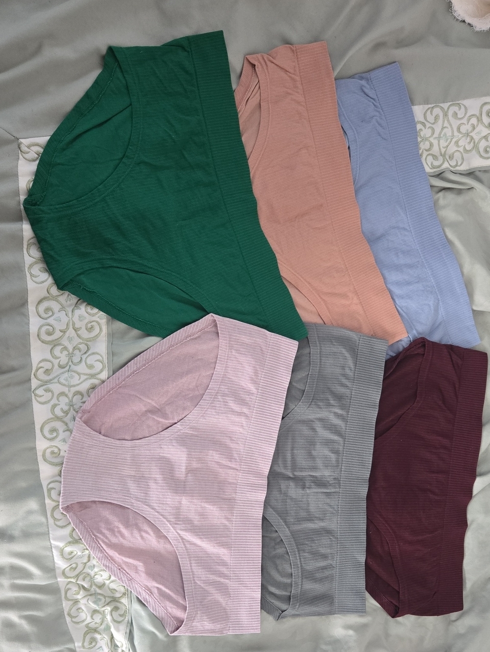 Aerie Ribbed Brief Panty 6 Pack